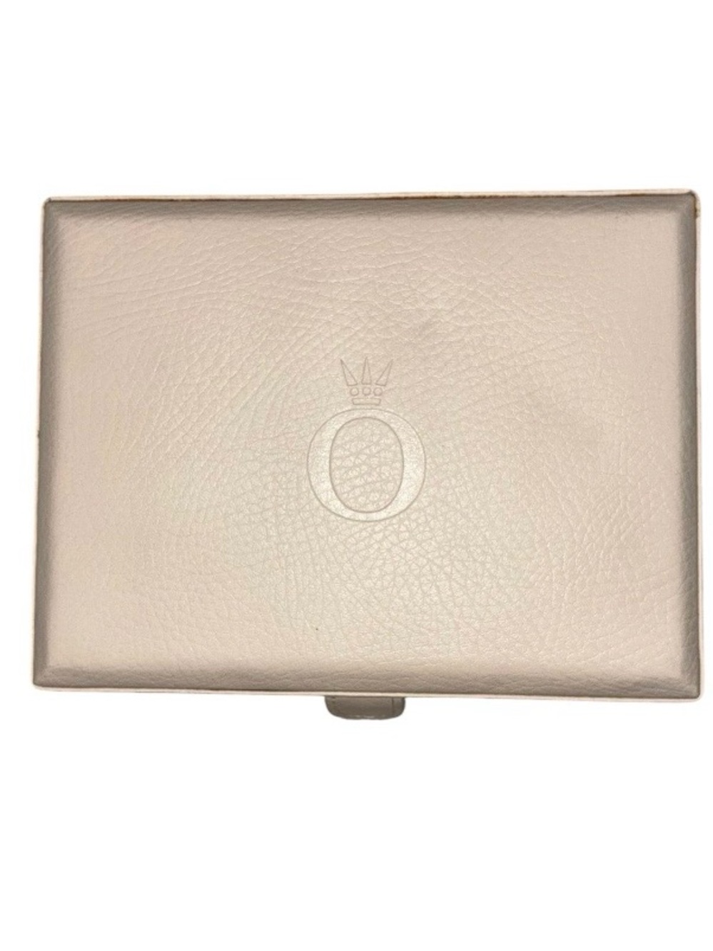 Pandora leather Jewelry Box Organizer Holder Storage Organizer Box Cream
